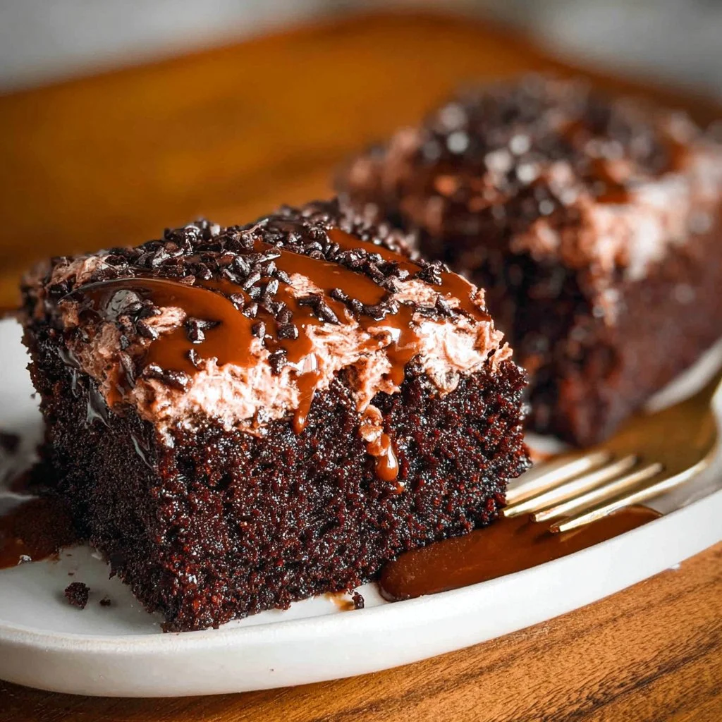 Chocolate Poke Cake