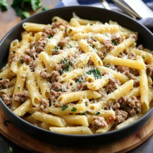 Creamy Italian Sausage Pasta