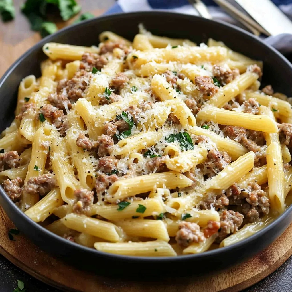 Creamy Italian Sausage Pasta