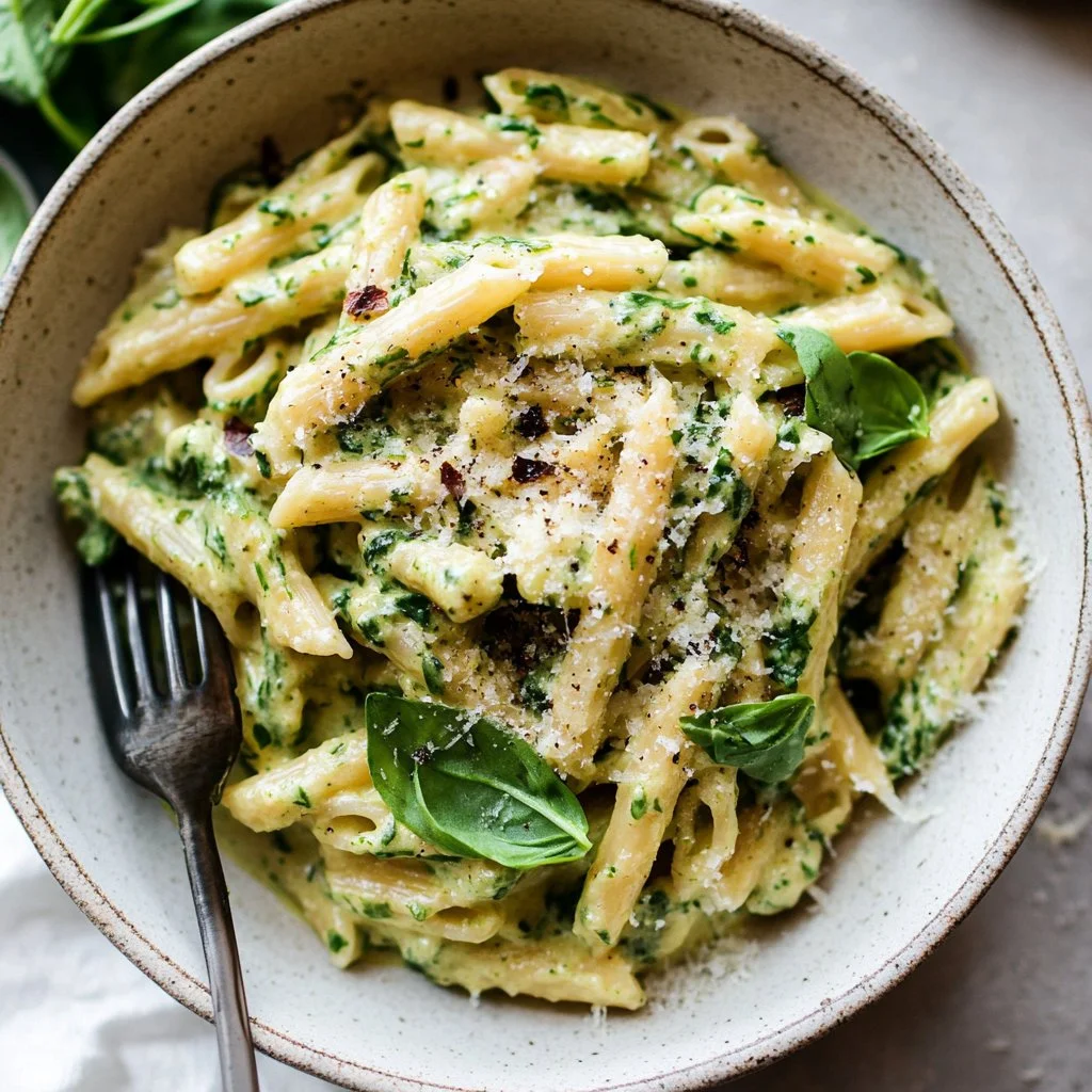 Creamy Spinach Pasta