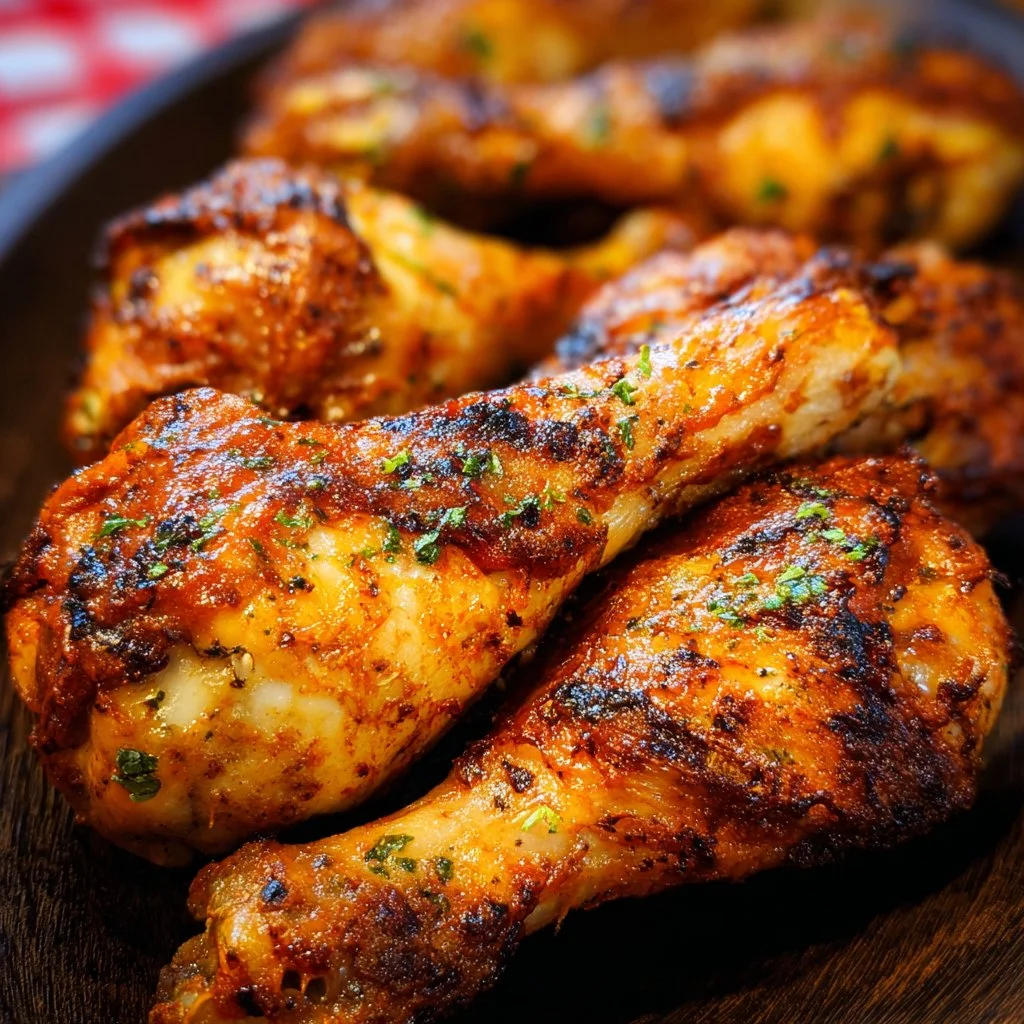 Crispy Baked Chicken Legs