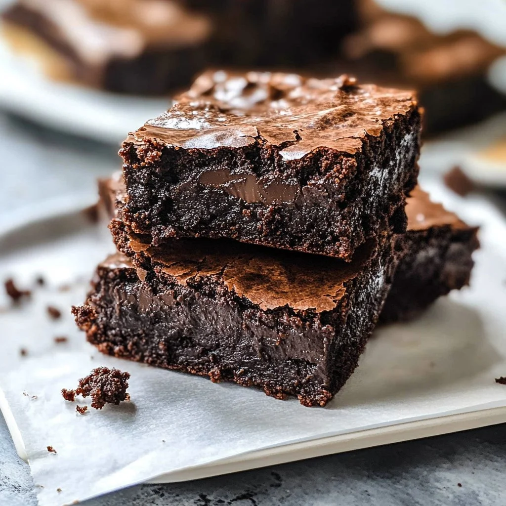 Dark Chocolate Brownies