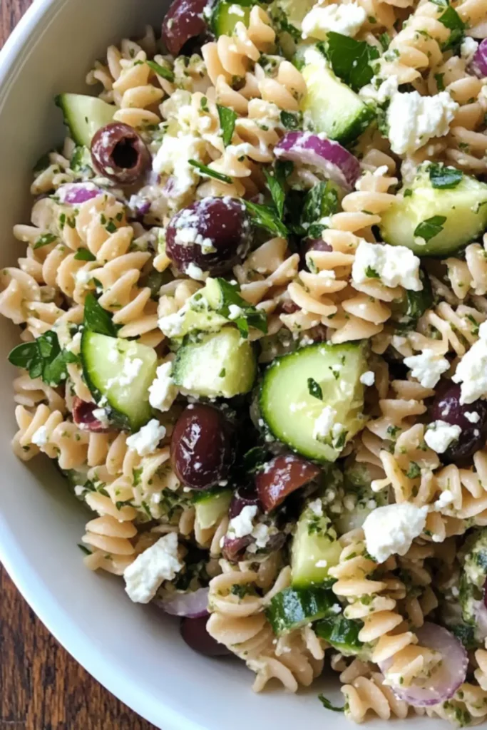 greek pasta salad recipe