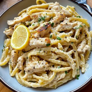 Lemon Chicken Pasta