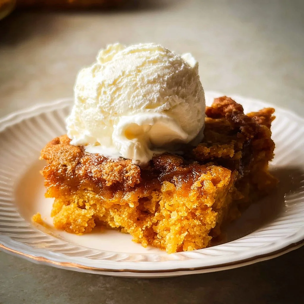 Pumpkin Dump Cake