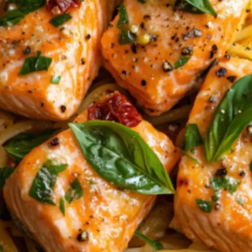 salmon pasta