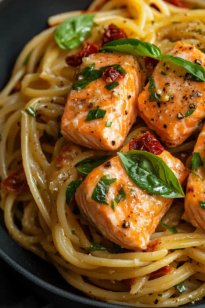salmon pasta recipe