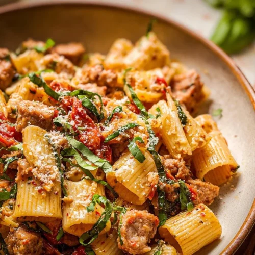 Spicy Sausage Pasta
