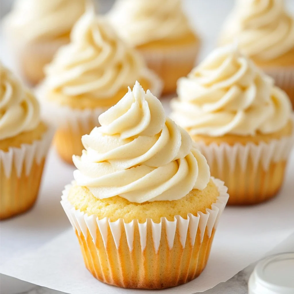 Vanilla Bean Cupcakes