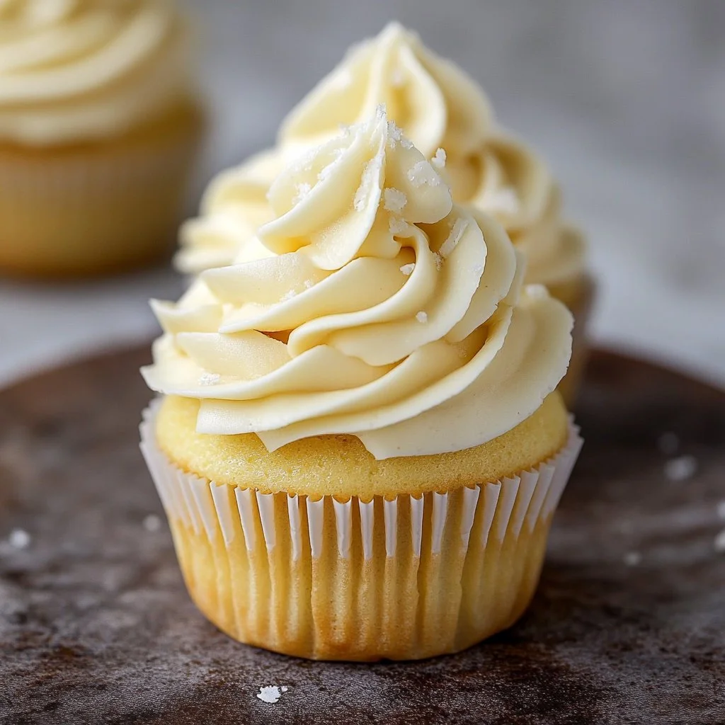 White Chocolate Cupcakes