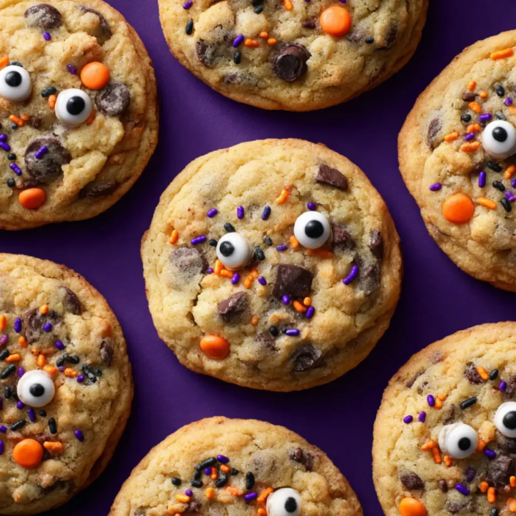 Halloween Chocolate Chip Cookies