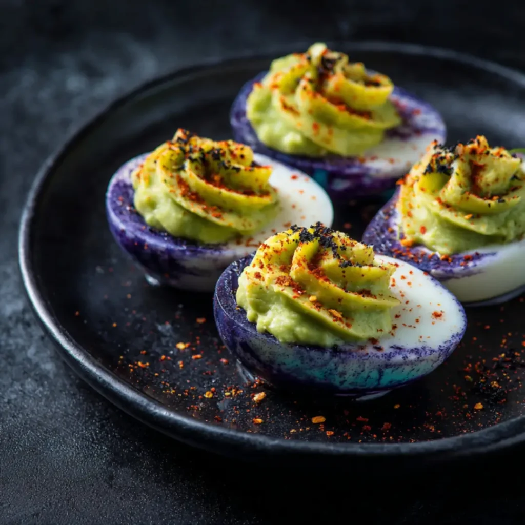 Halloween Deviled Eggs Recipe