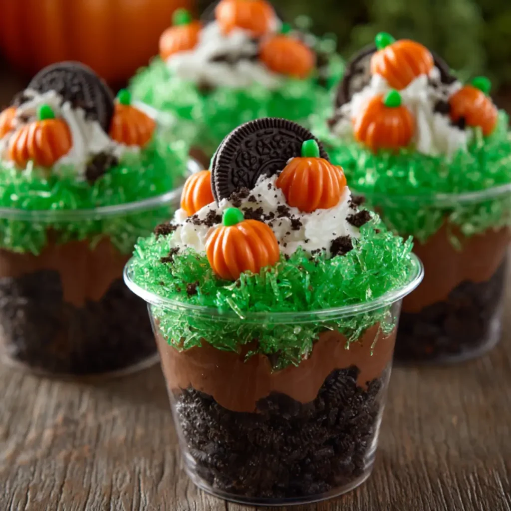 Pumpkin Patch Dirt Cups