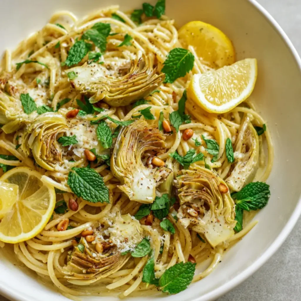 artichoke pasta
