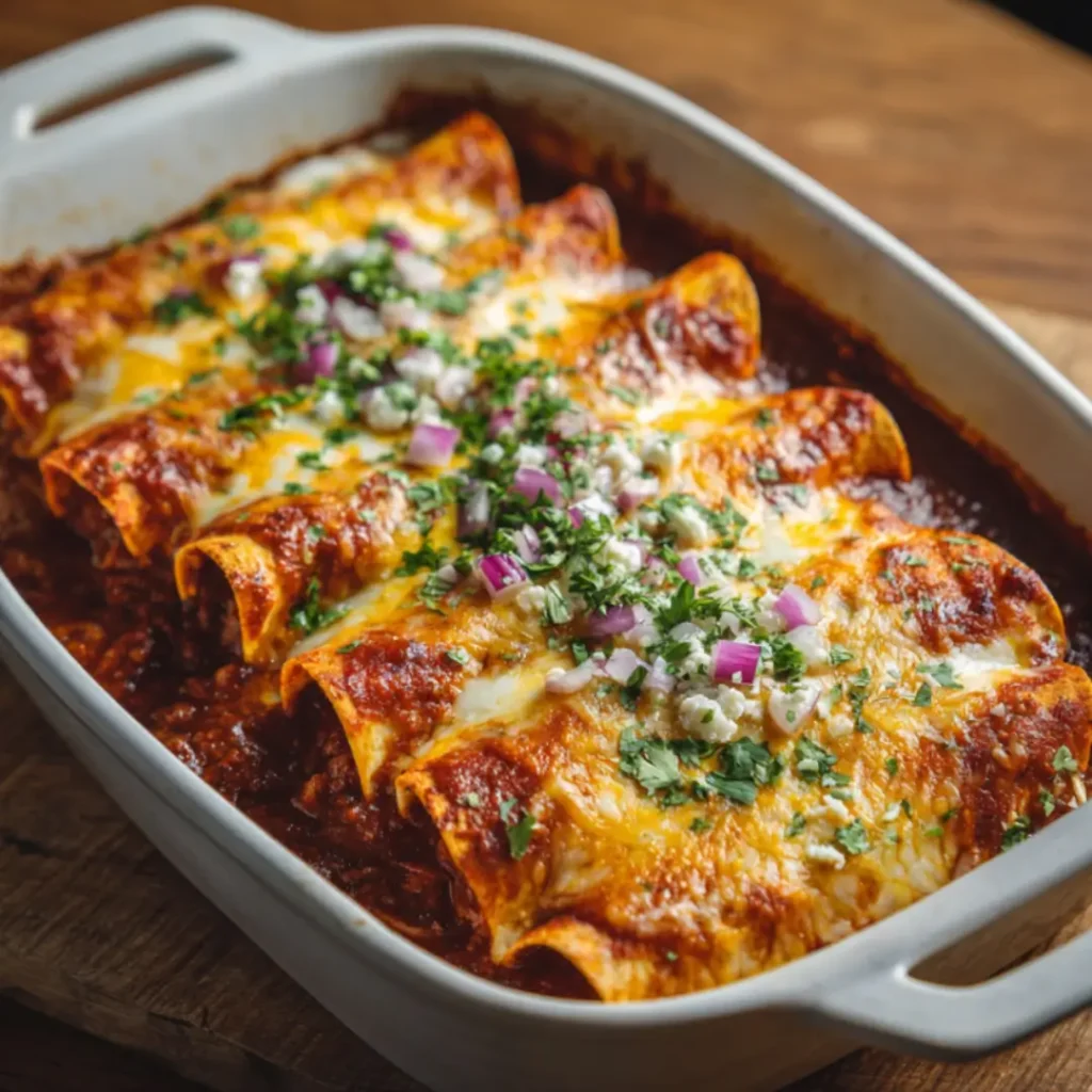 beef enchilada