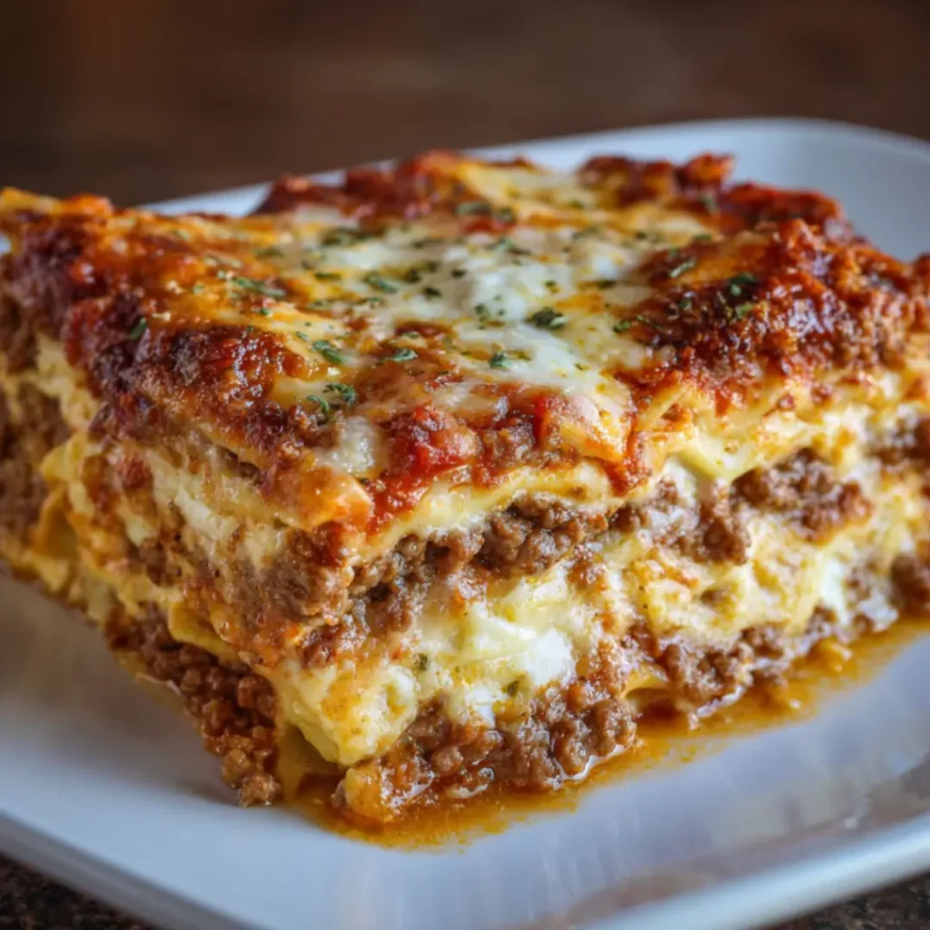 beef lasagna
