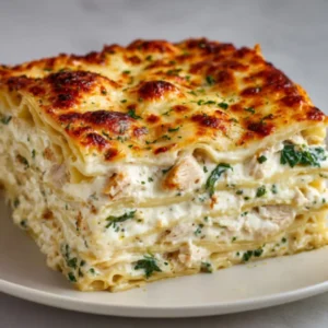 chicken alfredo lasagna