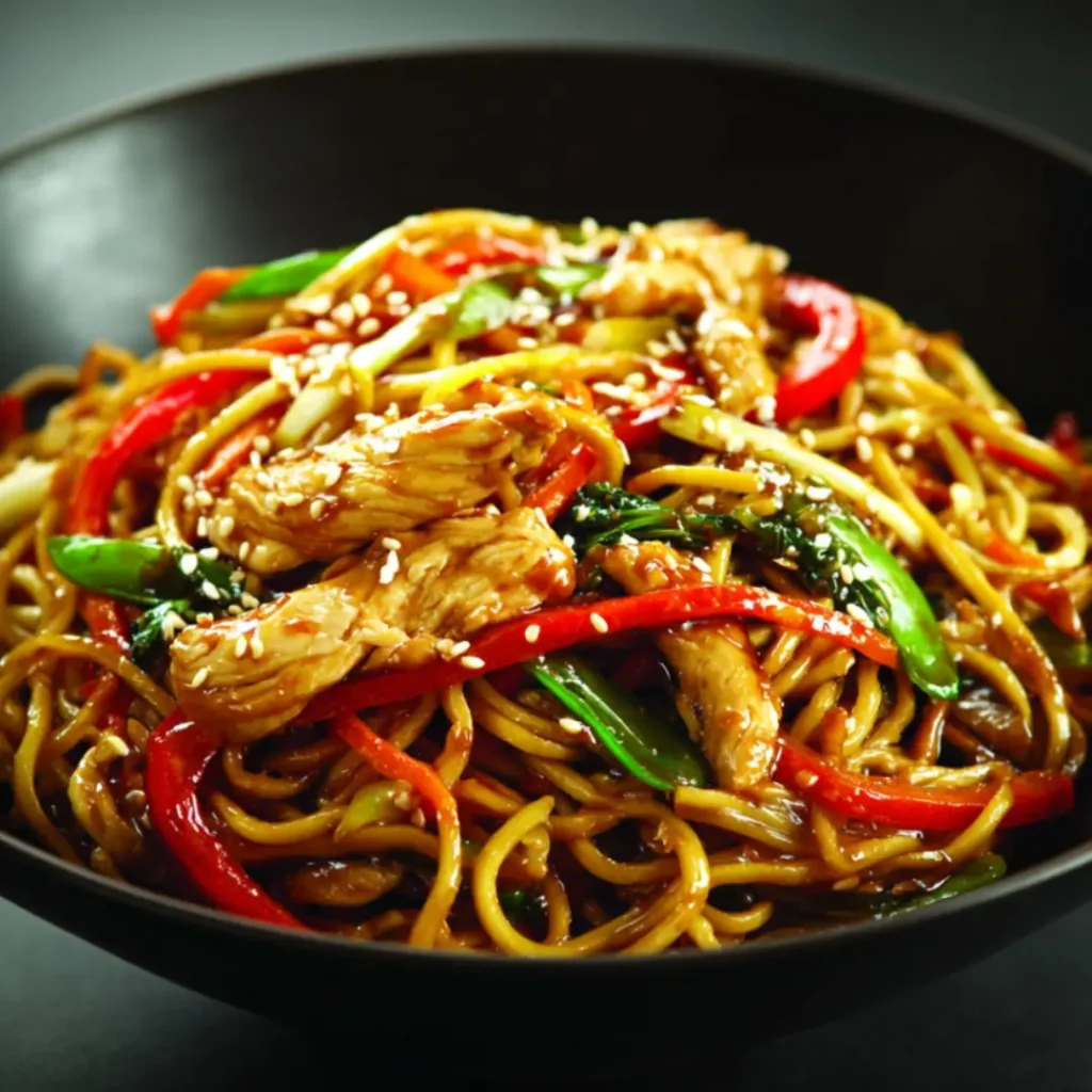 chicken lo mein recipe