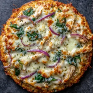 chicken pizza crust