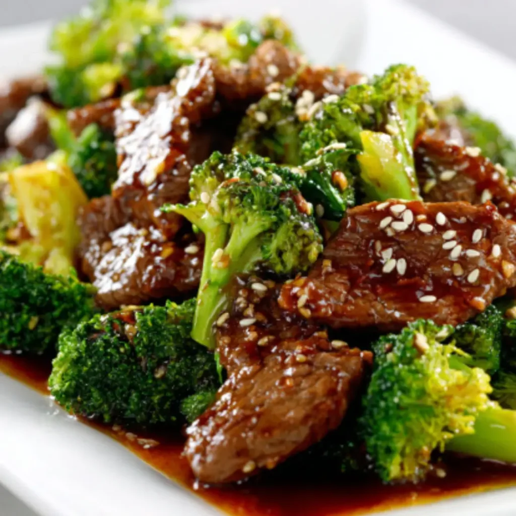 chinese beef and broccoli