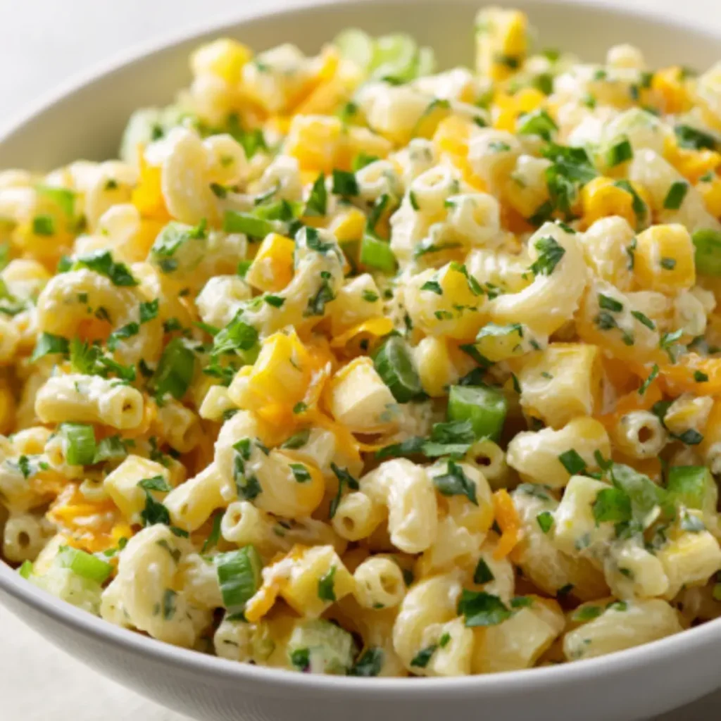corn pasta salad