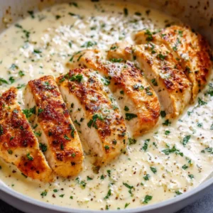 creamy garlic chicken
