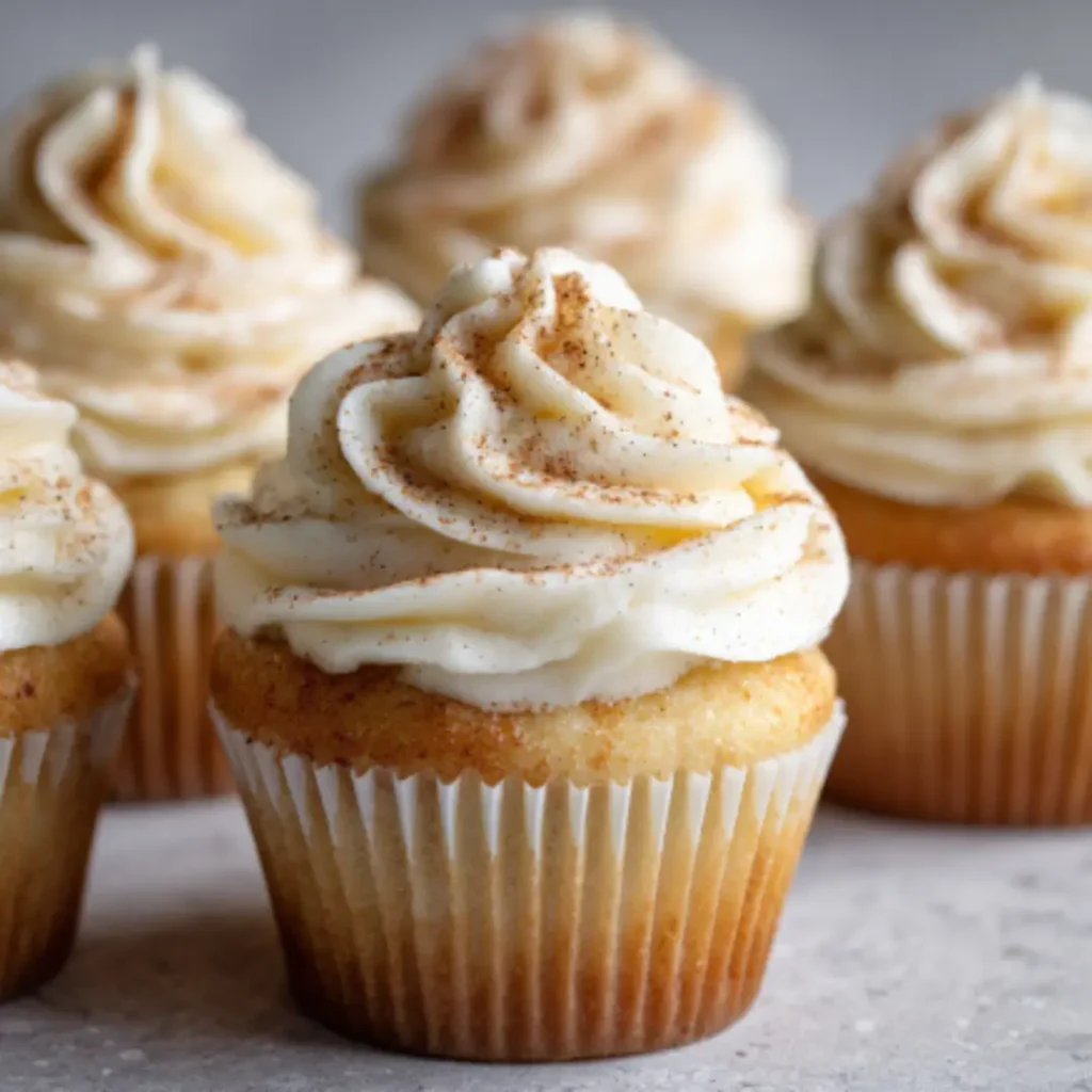 eggnog cupcakes