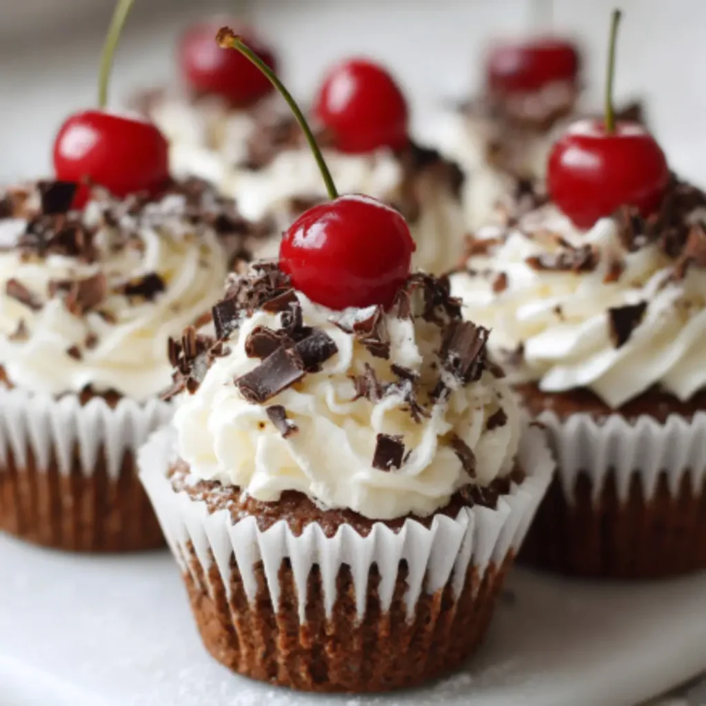 forest cupcakes
