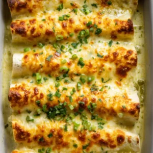 green chili chicken enchiladas