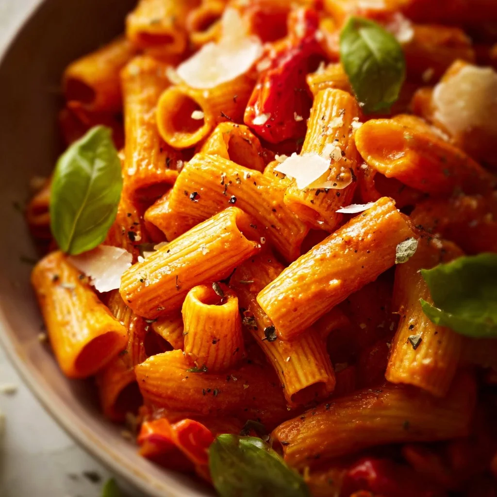 Roasted Red Pepper Pasta recipe