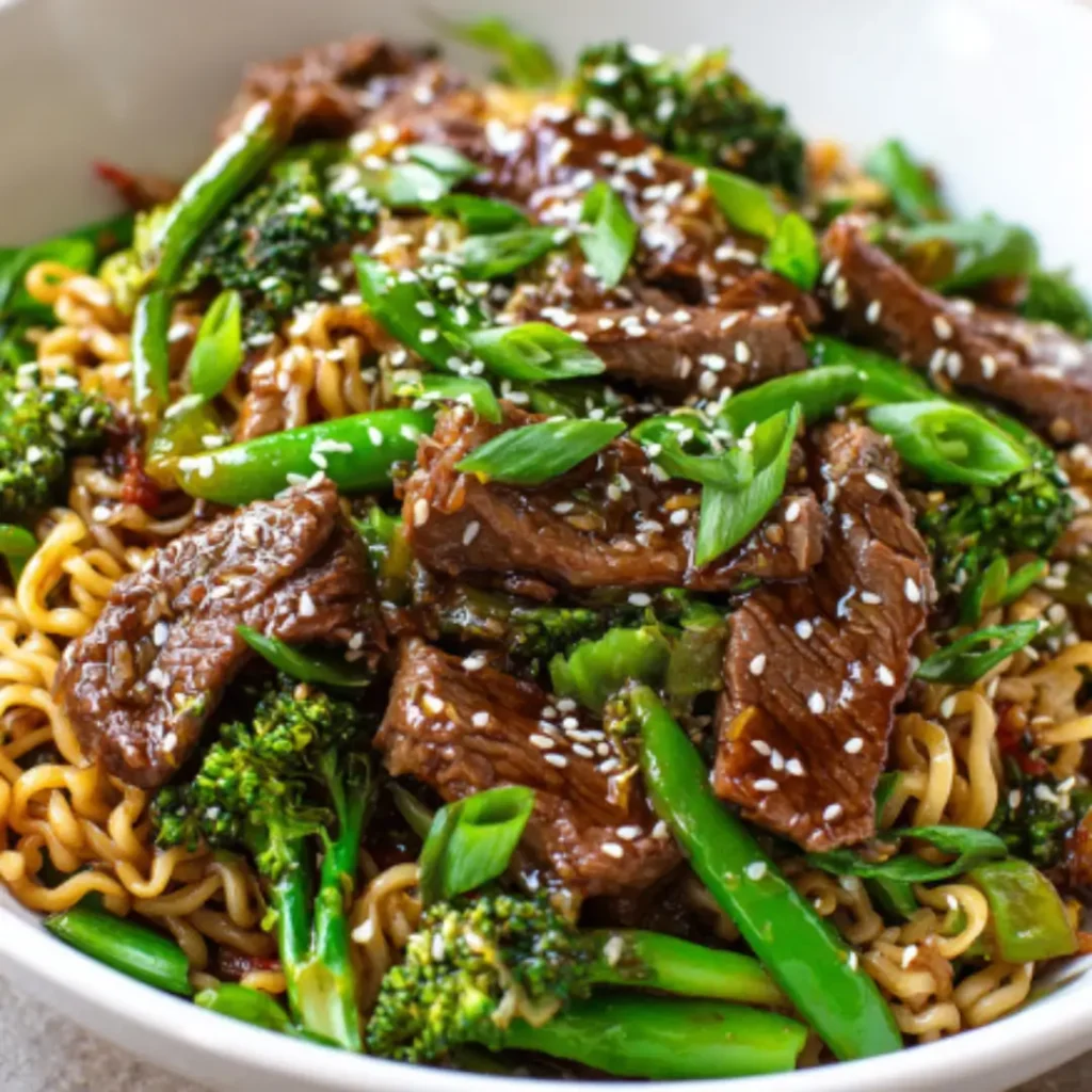 teriyaki beef stir fry