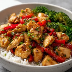 teriyaki chicken bowl