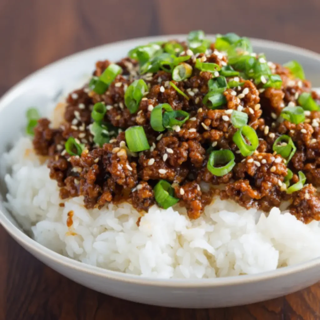 teriyaki ground beef