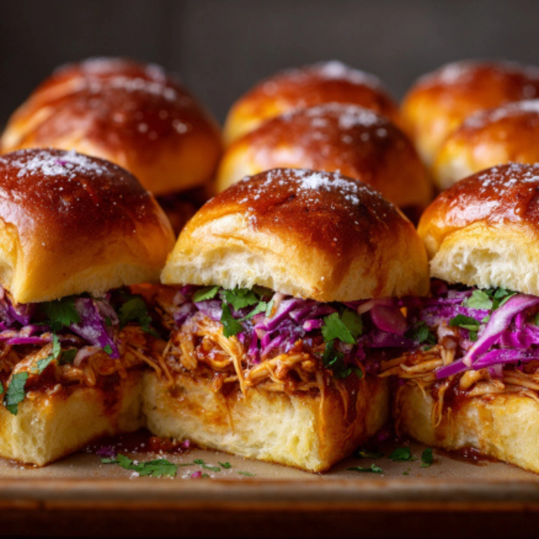 bbq chicken sliders