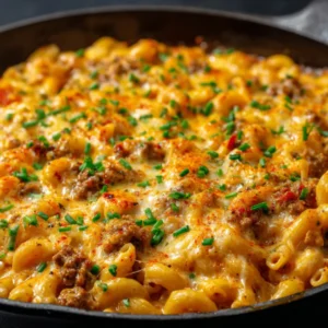 beef mac and cheese
