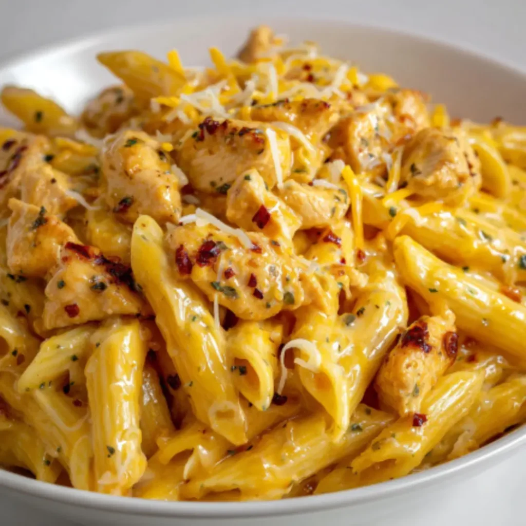 Cheesy Chicken Pasta 