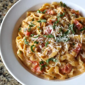 creamy tomato basil pasta
