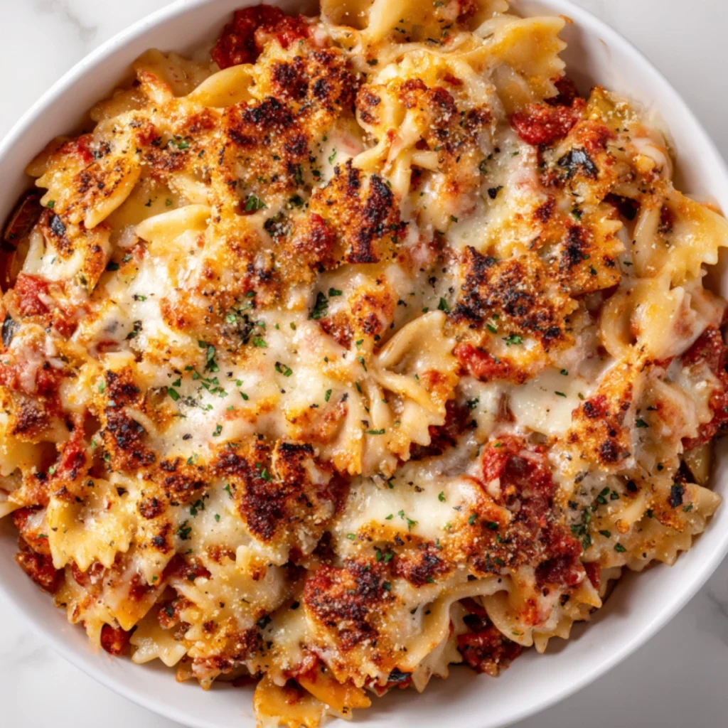 eggplant parmesan pasta