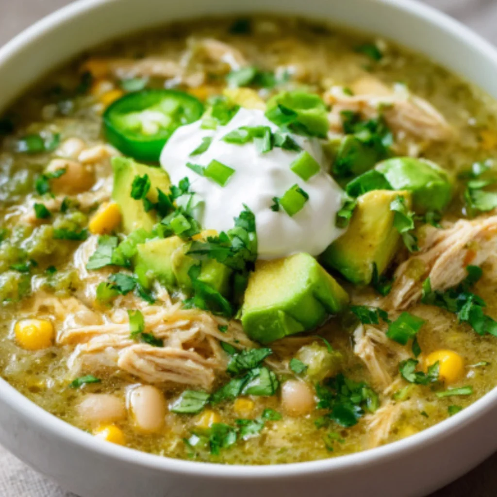 Green Chicken Chili