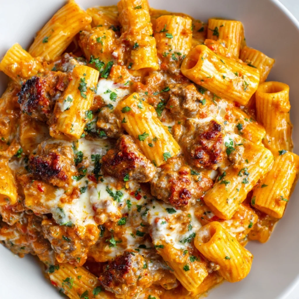 Italian Sausage Rigatoni