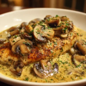 mushroom chicken