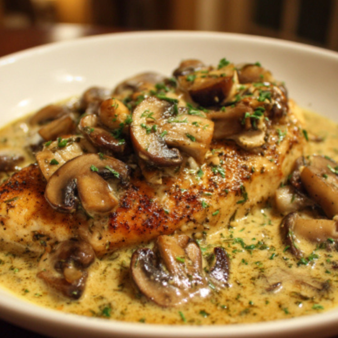 mushroom chicken