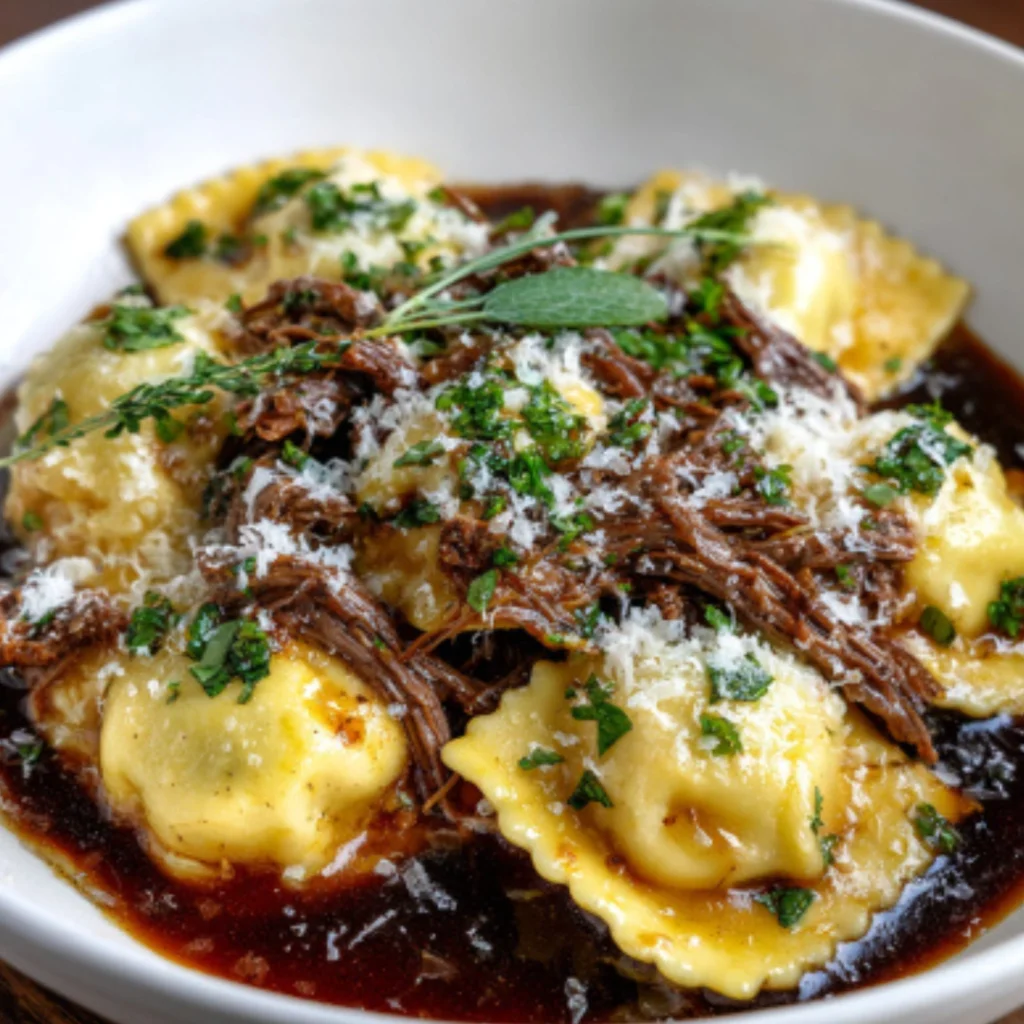 Short Rib Ravioli