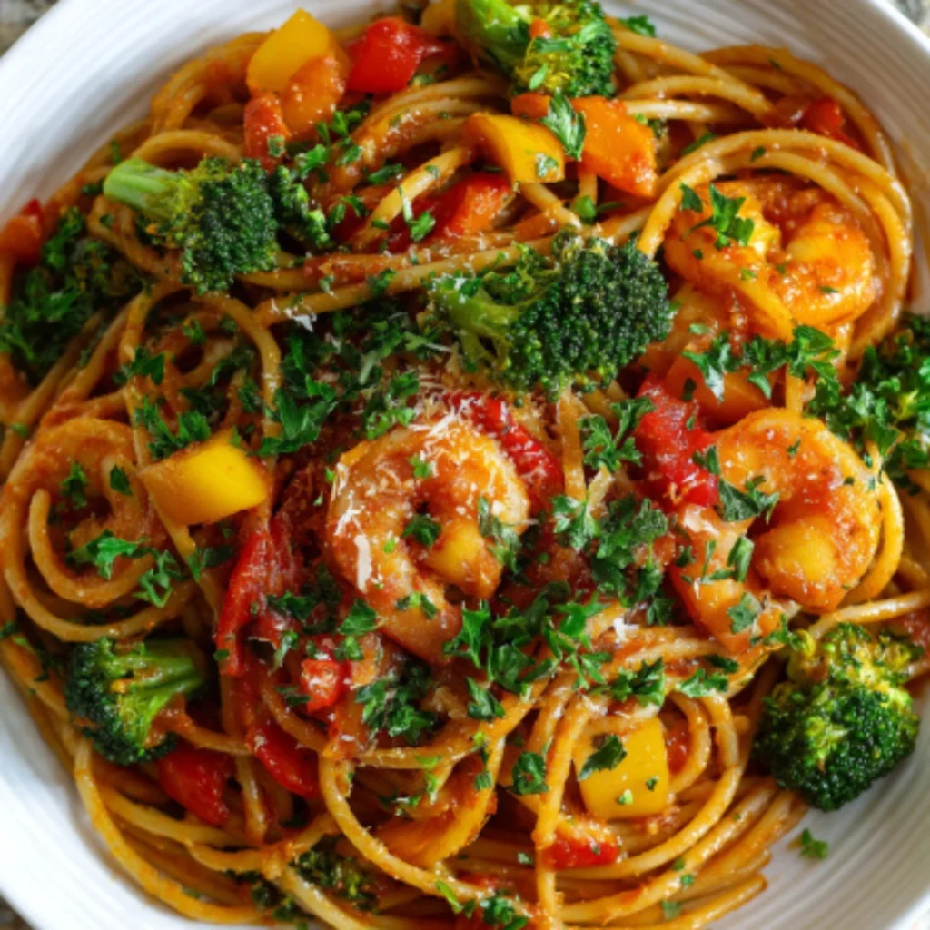 Spicy Shrimp Pasta