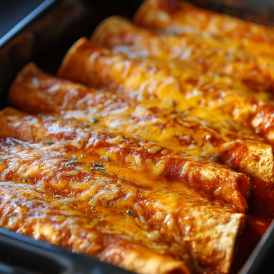 Sweet Potato Black Bean Enchiladas