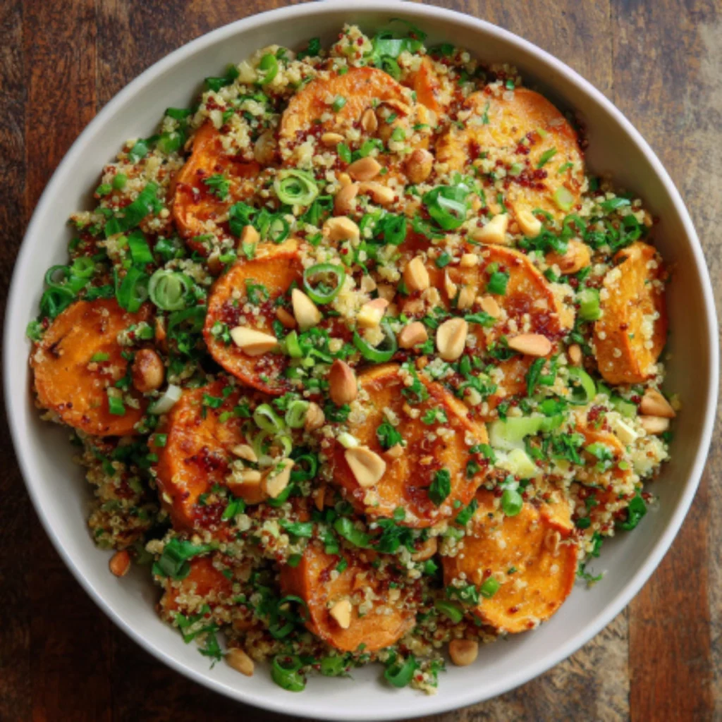 sweet potato quinoa salad
