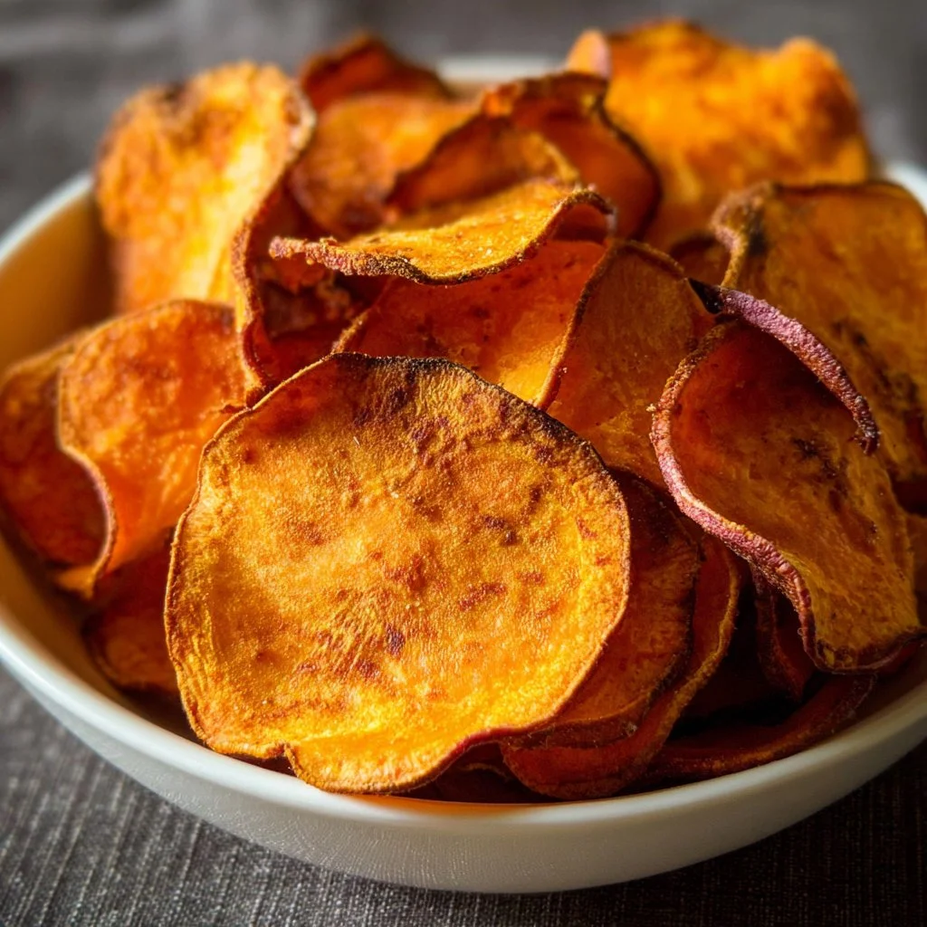 Air Fryer Sweet Potato Chips