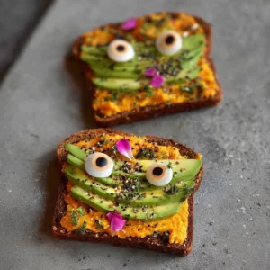 Avocado Toast Mummies