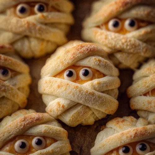 Baked Cheese Mummies