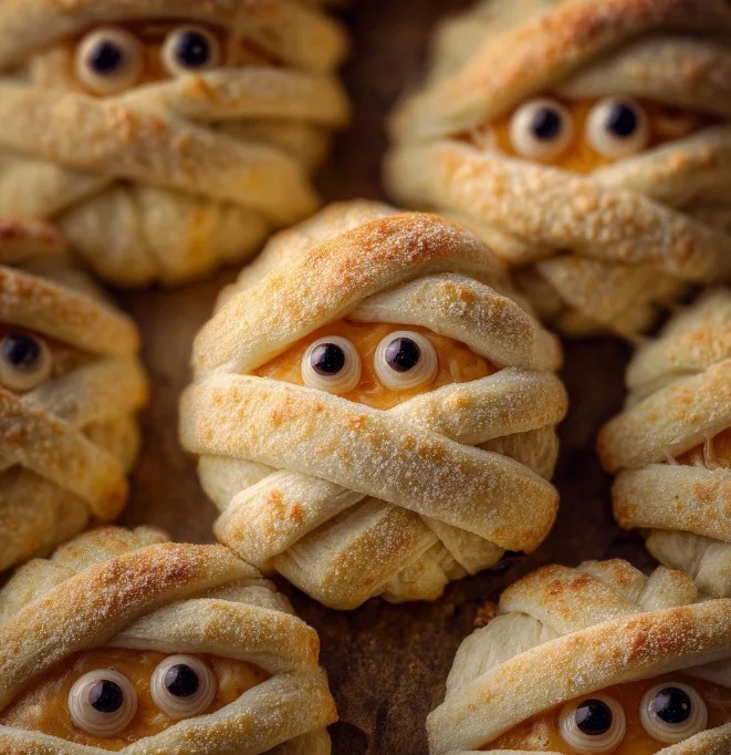 Baked Cheese Mummies